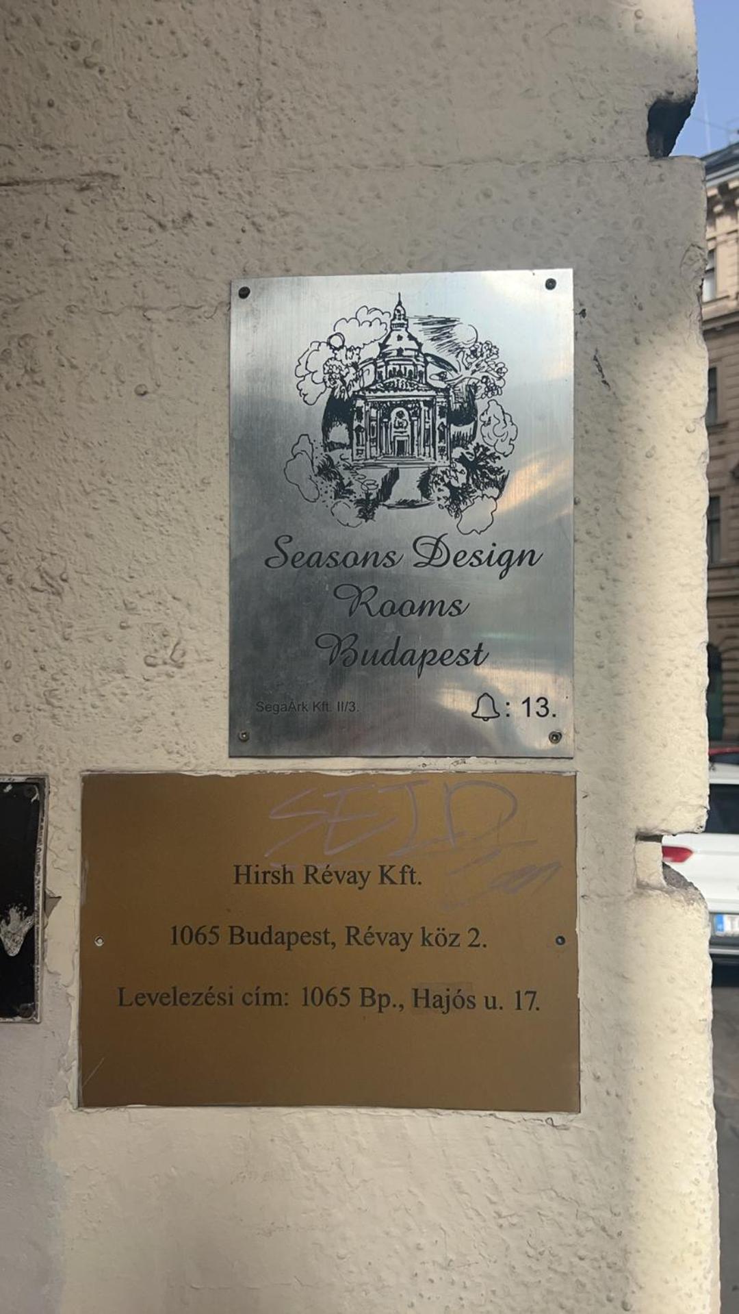 Seasons Design Rooms Budapešť Exteriér fotografie